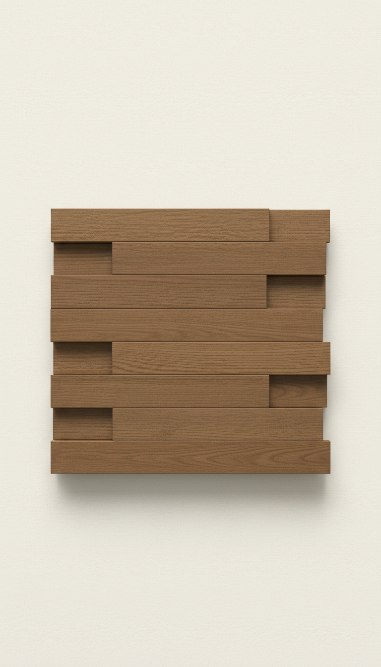 Heritage Brown Matte Finish Engineered Wood